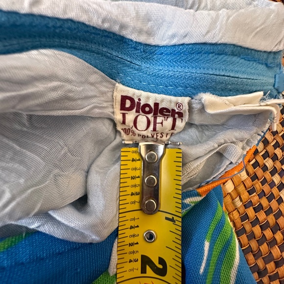 Vintage Floral Pleated Skirt Size 36 - Picture 4 of 5